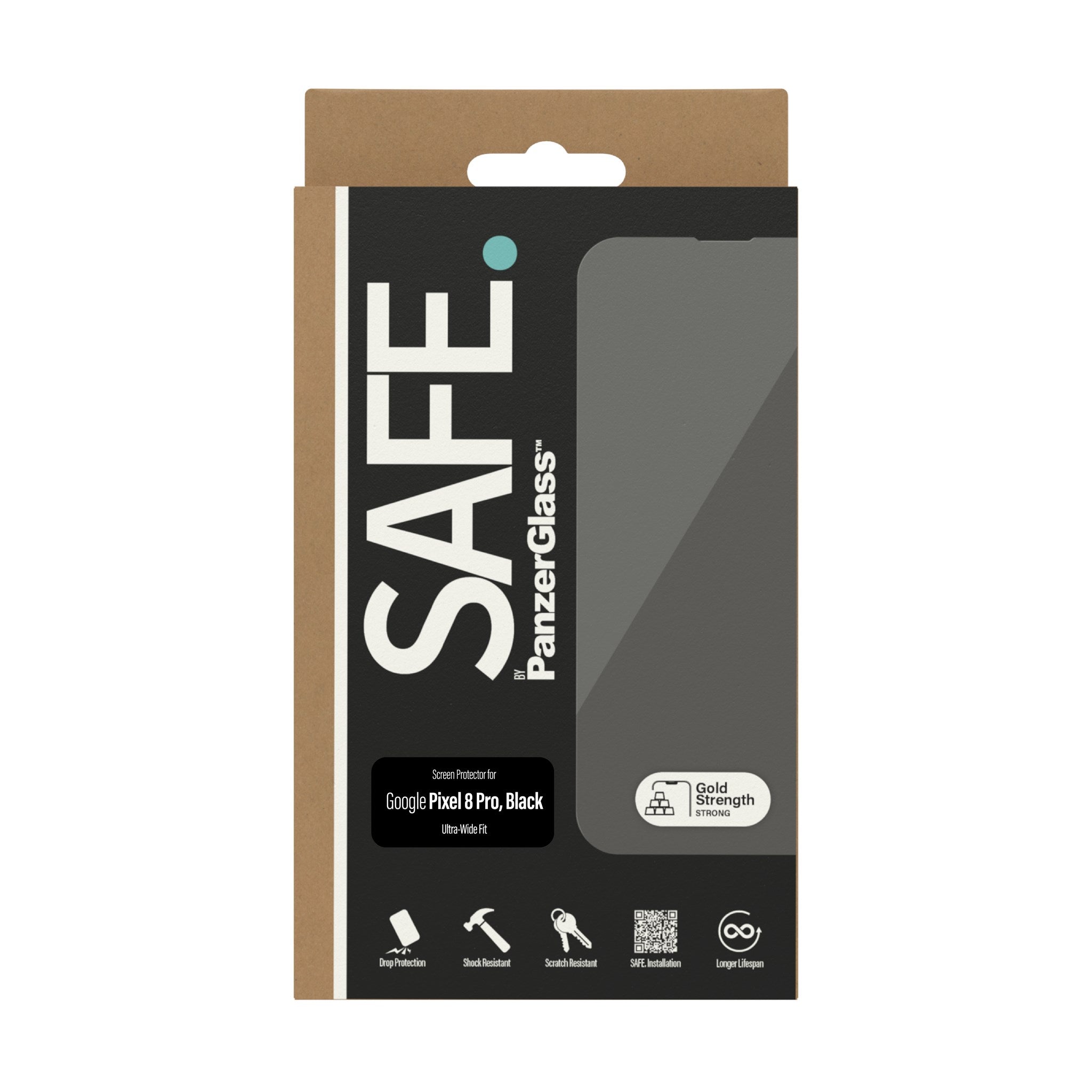 SAFE. by PanzerGlass® Displayschutz Google Pixel 8 Pro | Ultra-Wide Fit